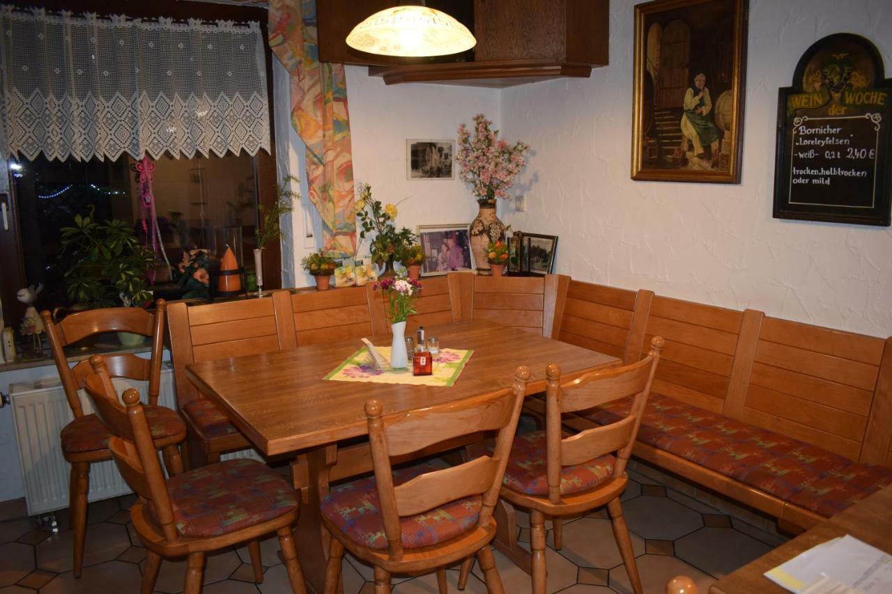 Marktstuebchen An Der Schoenen Loreley Bornich Exteriér fotografie