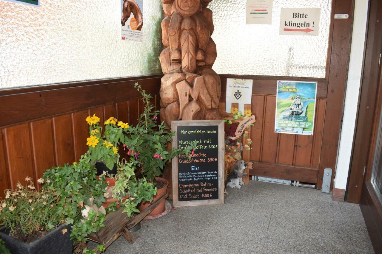Marktstuebchen An Der Schoenen Loreley Bornich Exteriér fotografie
